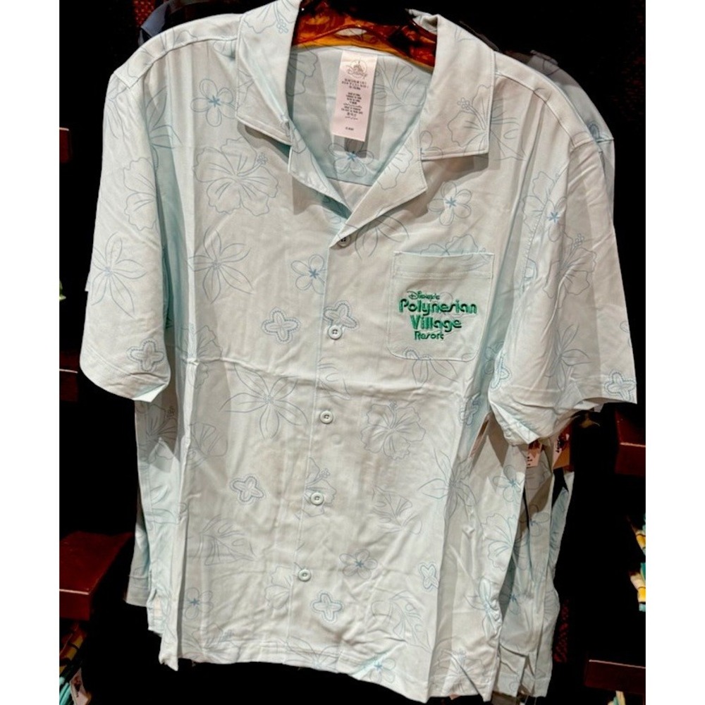 2025 Disney Parks Polynesian Village Resort Camp Shirt XLarge XL Hawaiian Tiki